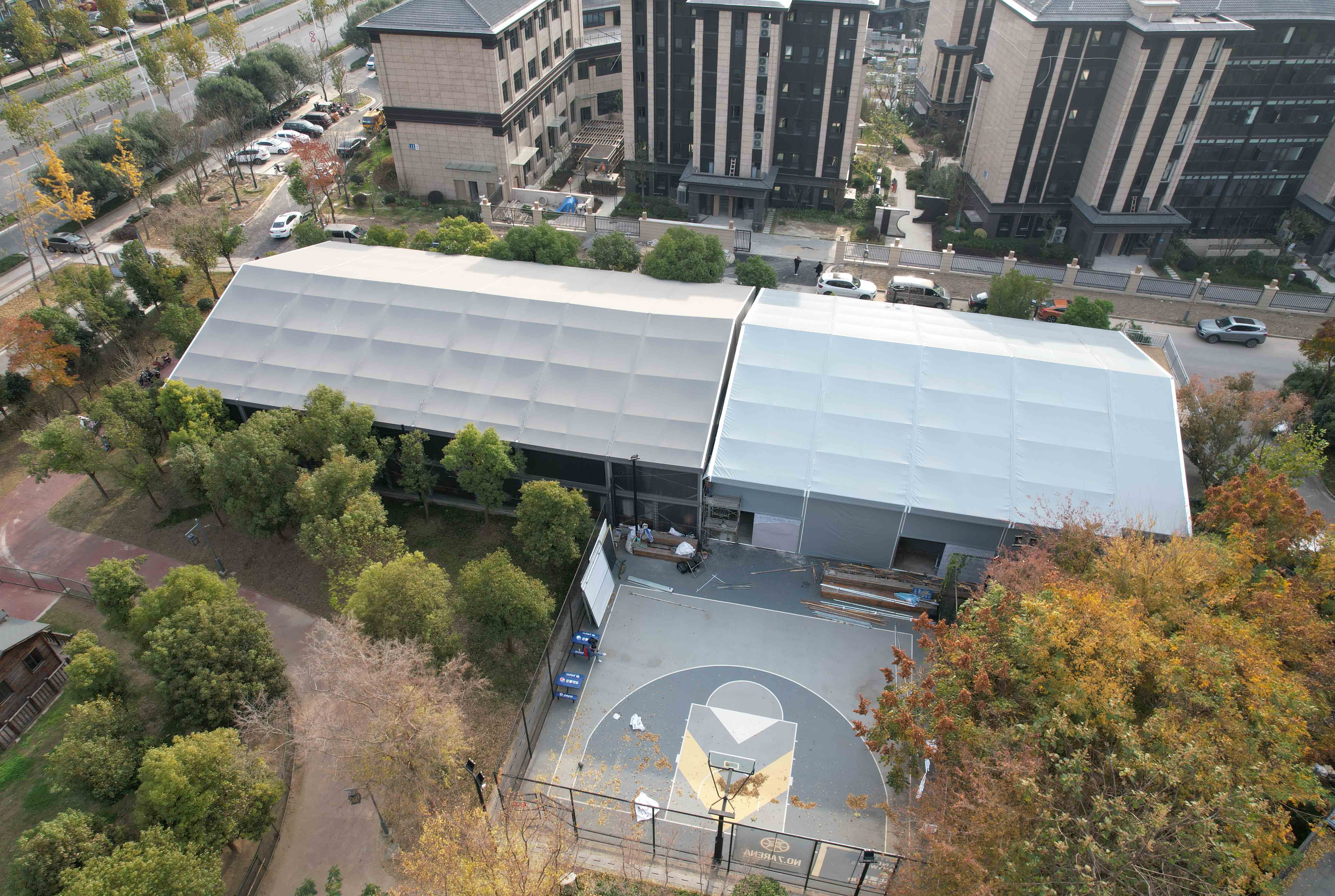 img of 揚州18米人字形羽毛球篷房