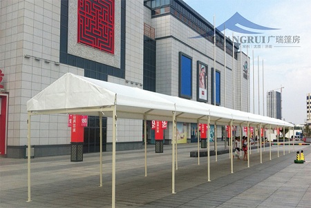 活動篷房的基本資料 廣瑞活動篷房具體應(yīng)用